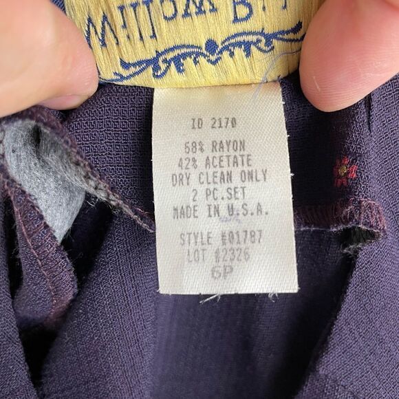 Willow Ridge Button Down Top Size 6 Petite EUC - Picture 7 of 7